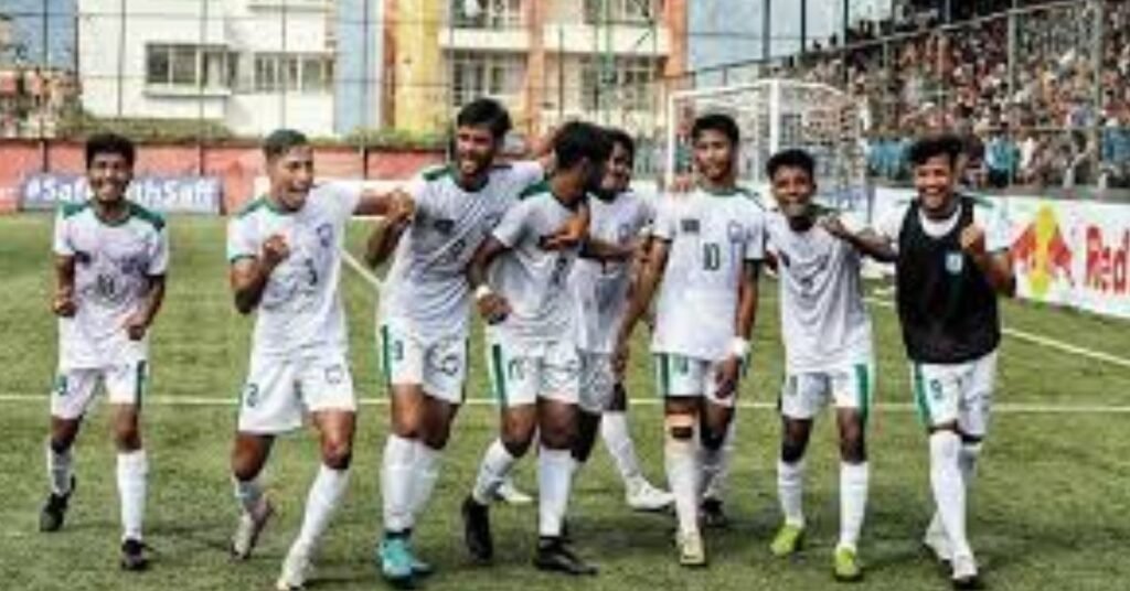 Bangladesh won the SAFF U 20 Championship for the first time by defeating Nepal by 4 1