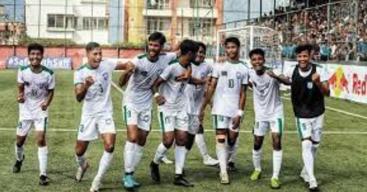 Bangladesh won the SAFF U 20 Championship for the first time by defeating Nepal by 4 1