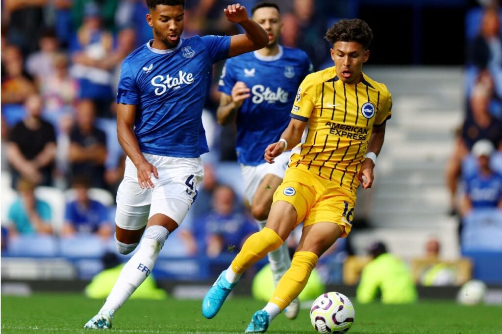 Brighton won 3 0 against Everton 2