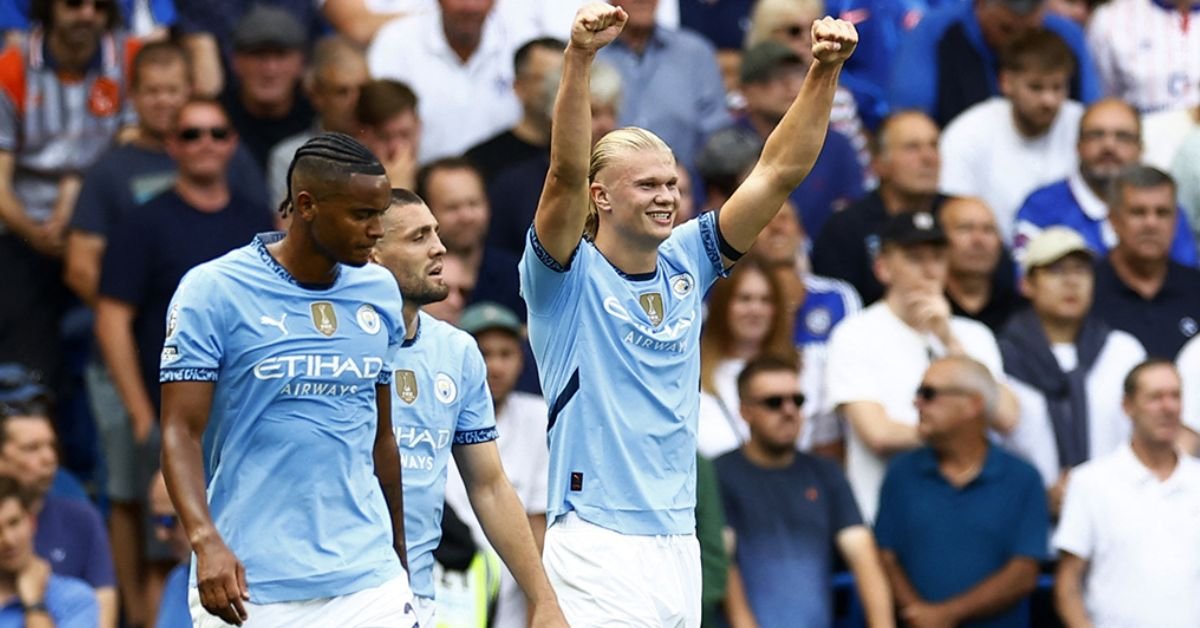 City got off to a winning start to the new season with a 2 0 win over Chelsea