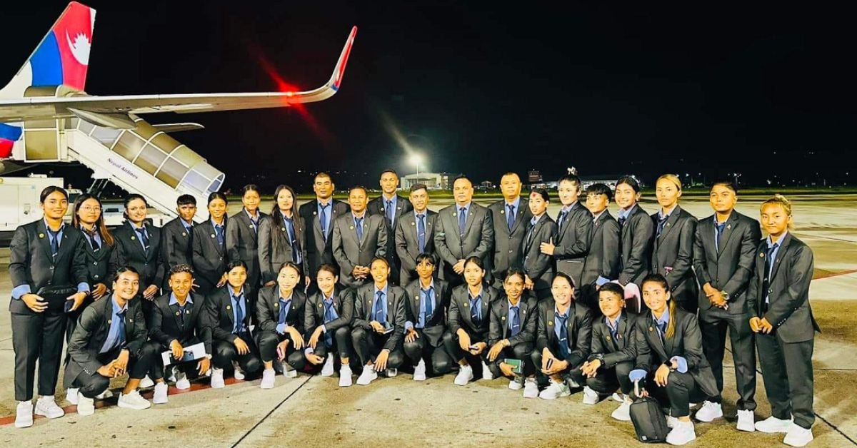 Nepal APF Club face off against Uzbekistans PFC Nasaf in the first match of the preliminary round of the AFC Womens Championship