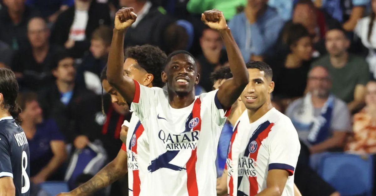 PSG got off to a great start without Mbappe winning 4 1 at Le Havre