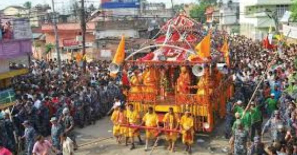 Radhakrishna Ratha Yatra concludes in Biratnagar Three lakh devotees participate 143 suspects arrested