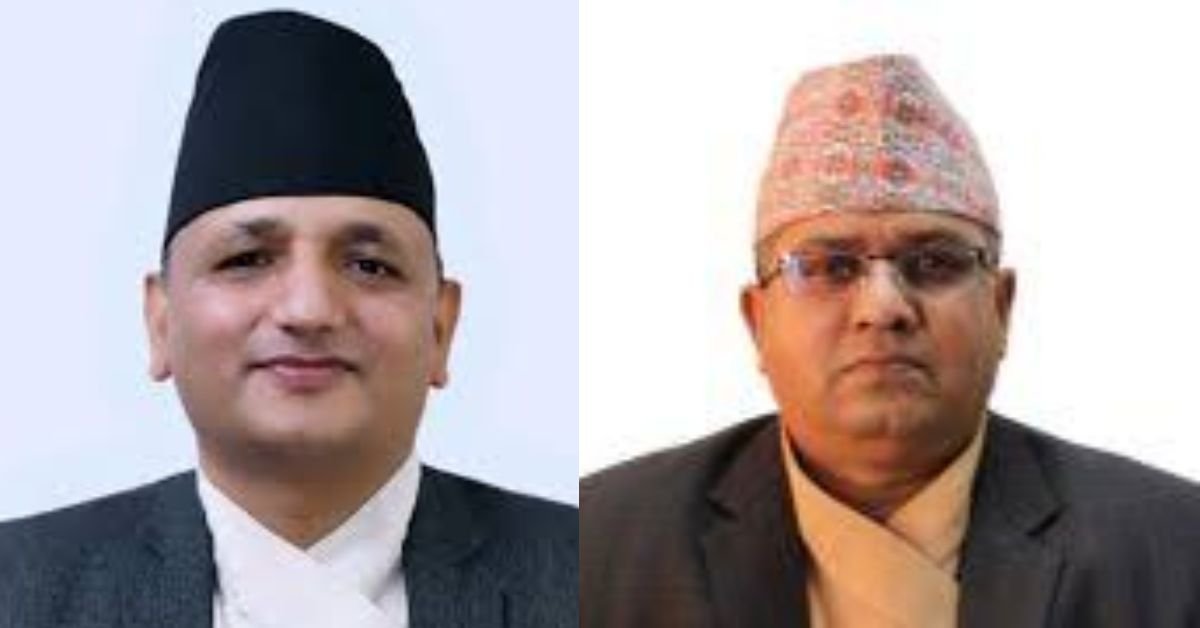 Resignation of two senior secretaries for making a fourth class secretary the chief secretary