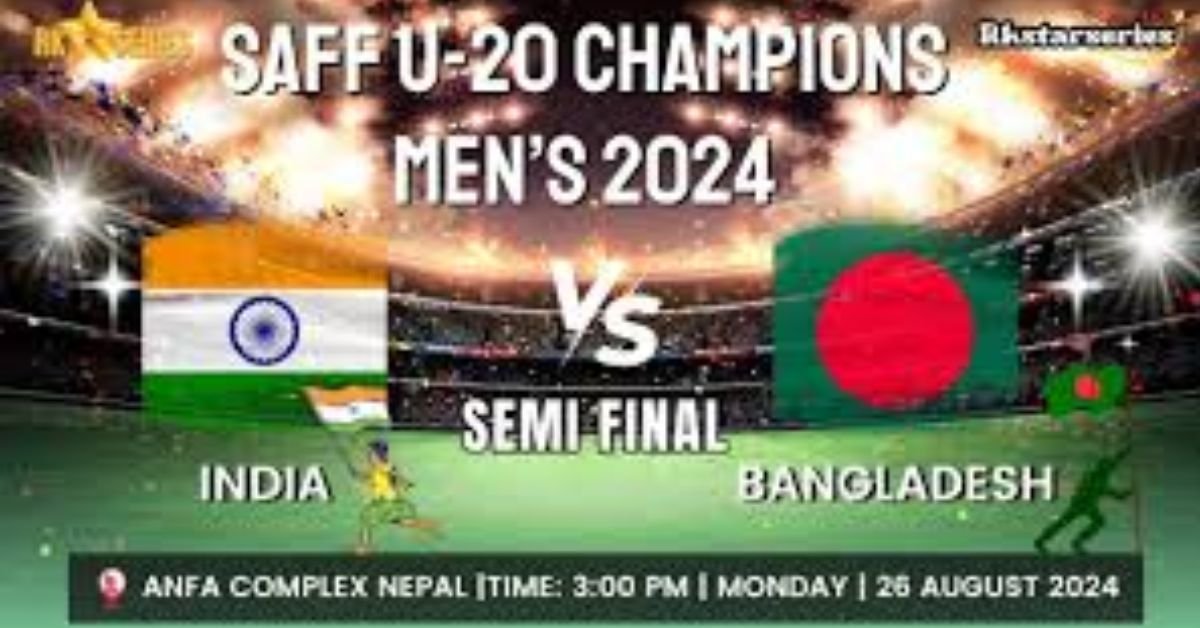 Second semi final of SAFF U 20 Championship India vs Bangladesh