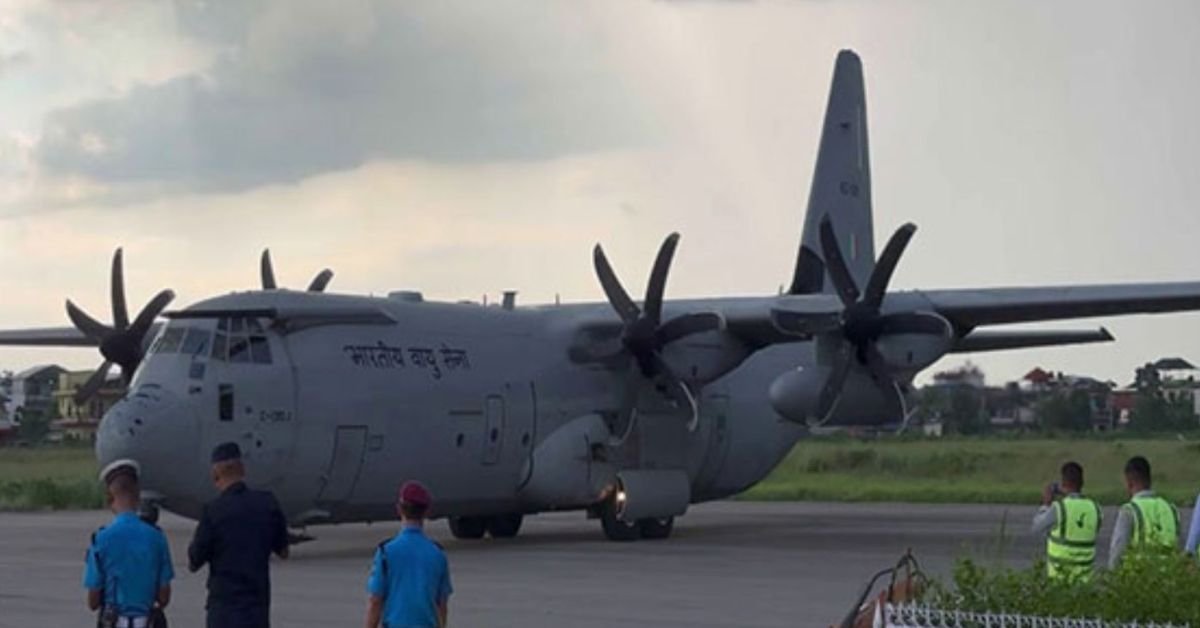 The bodies of the 25 people who died in the Tanahun bus accident were taken to Mumbai by an Indian Air Force plane