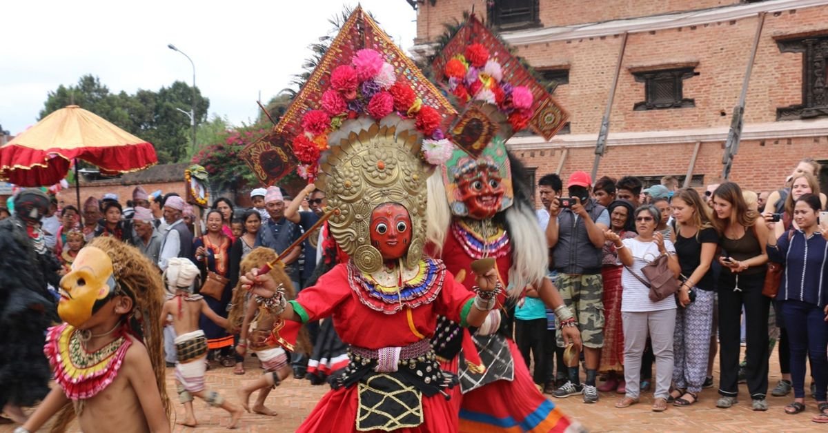 Today Gaijatra festival is being celebrated across the country with pomp comedy and social farce programs