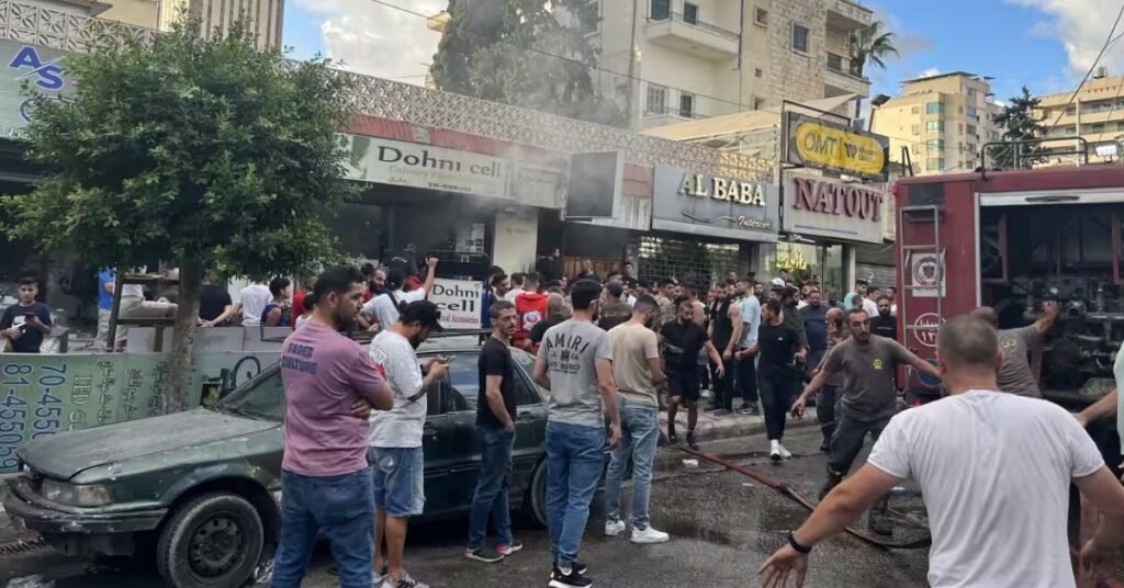 20 killed and 450 injured in series of explosions in Lebanon