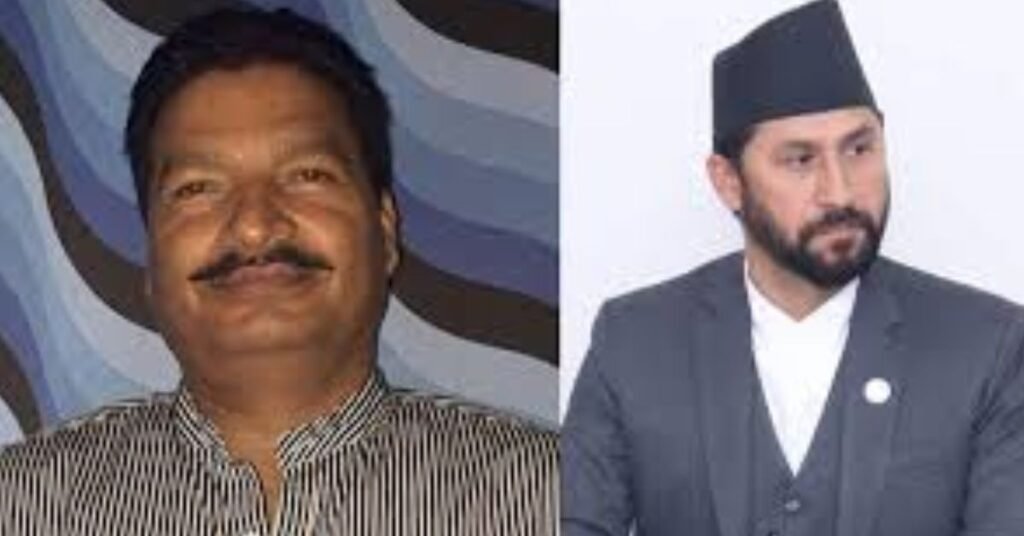 After Chabilal Joshi was arrested Ravi Lamichhane called his workers to the party office