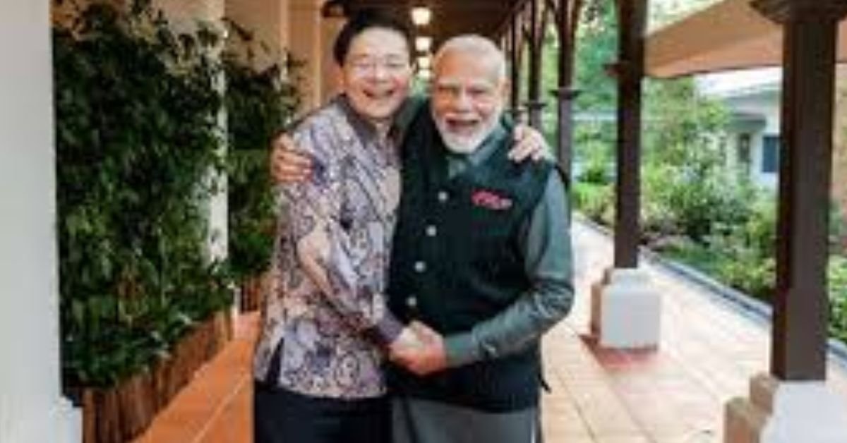 Indian Prime Minister Modi in Singapore