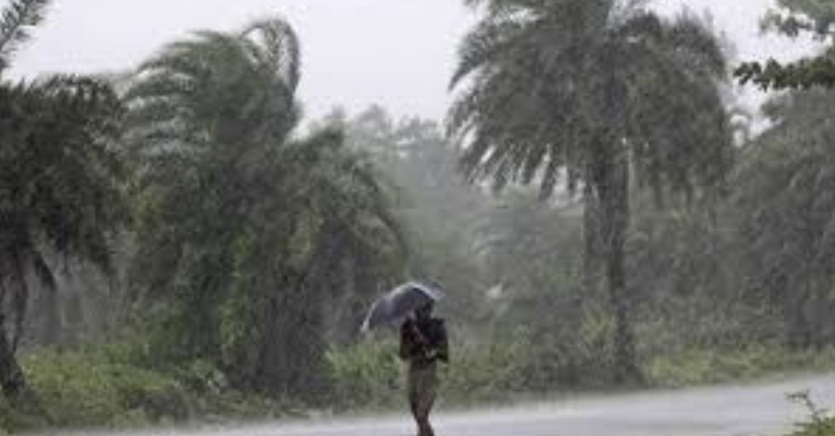Overwhelmed by Monsoon winds heavy rains in some places