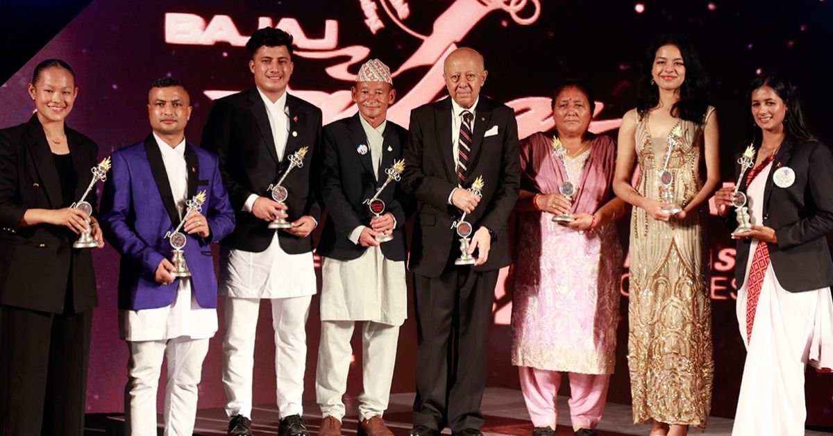 Rohit Kumar Poudel and Erica Gurung declared the best player of the year