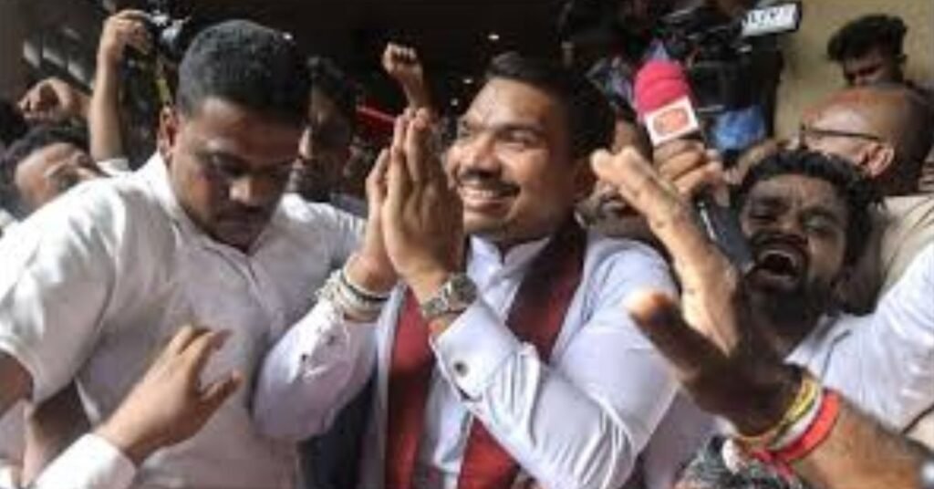 Two years ago Sri Lankas presidential revolution the downfall of the Rajapaksa family and Namals electoral claim