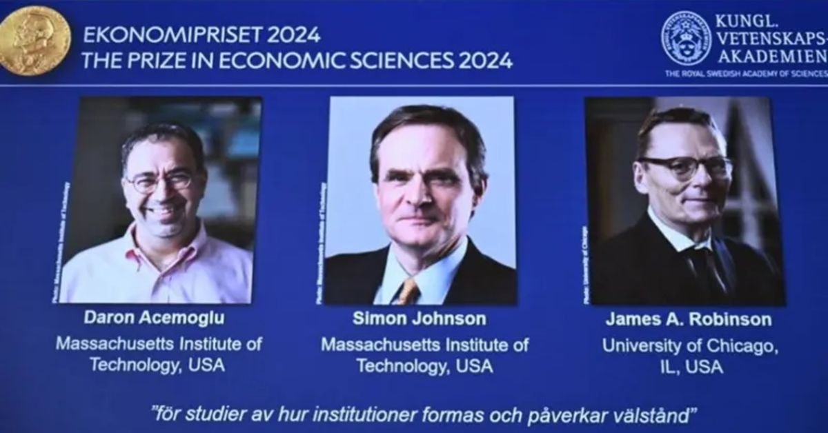 2024 Nobel Prize in Economics announced