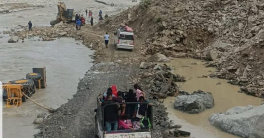 BP highway is open one way