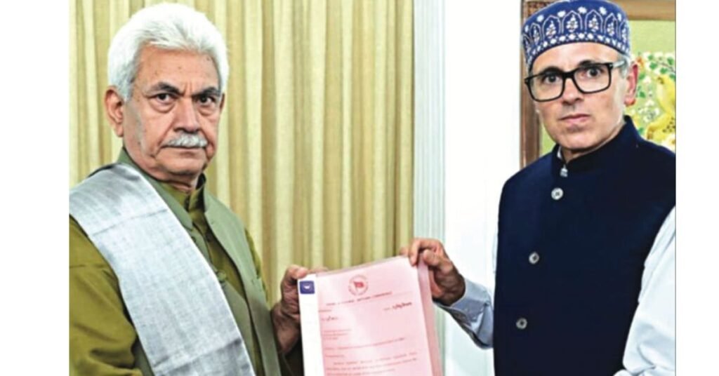 Preparations for formation of new government in Jammu and Kashmir Presidents rule removed