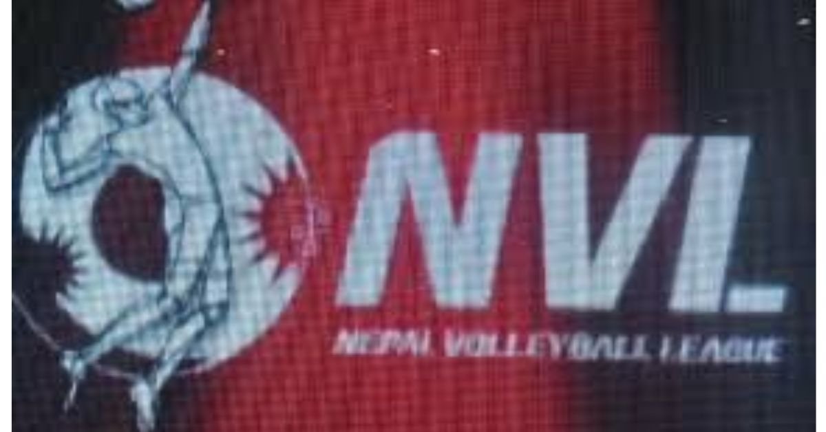 Logo of Mens Franchise League Nepal Volleyball League released