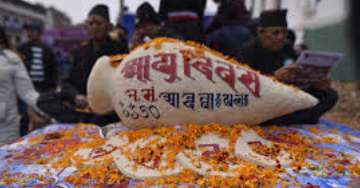 The Newar community is celebrating Yomari Poornima festival and Jaapu Diwas with great enthusiasm today