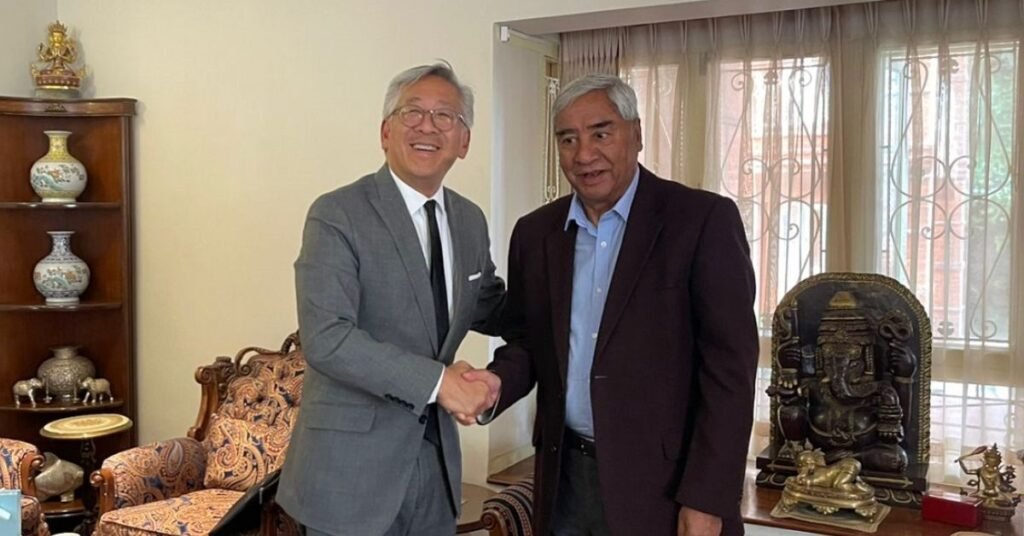 US Assistant Foreign Minister Lu met with Chairman Deuba
