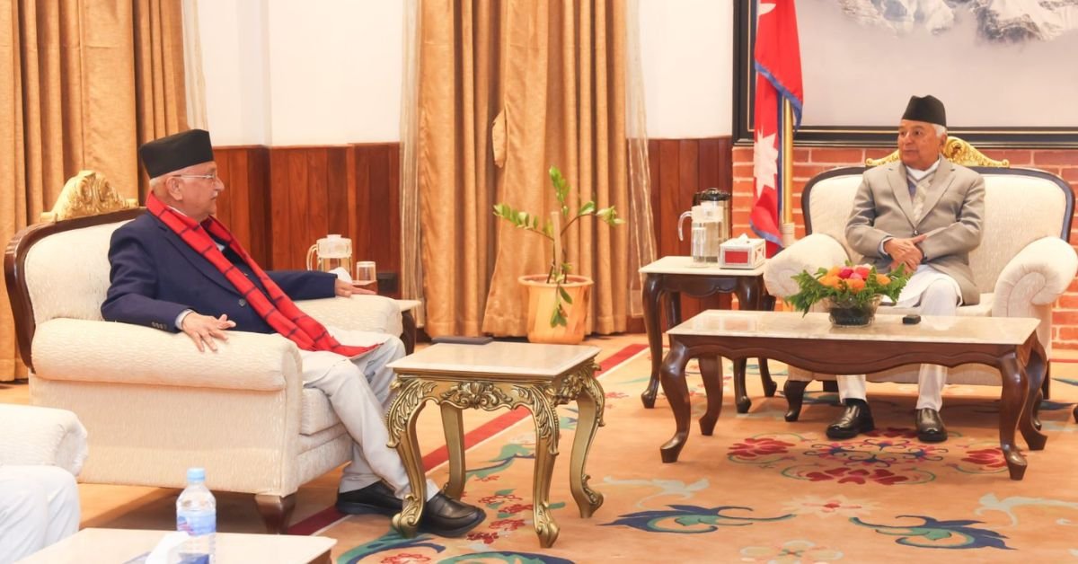 Discussion between Prime Minister Oli and President Paudel on contemporary issues